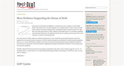Desktop Screenshot of houseofdebt.org